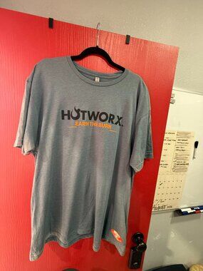 HOTWORX Blue Sweat Activated Tee